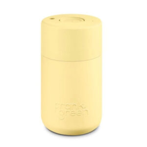 12oz Reusable Cup - Push Button Lid - Harbour Mist