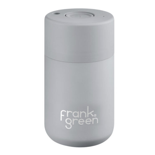 12oz Reusable Cup - Push Button Lid - Harbour Mist