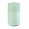 12oz Reusable Cup - Push Button Lid - Mint Gelato