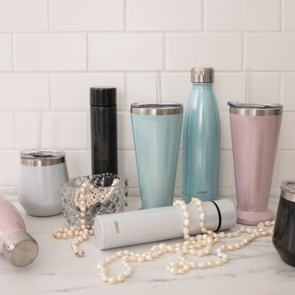 Celebrations Tumbler 350ml - Pearlised White
