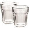 Nove Twin Wall Glass 100ml - 2 Piece Set
