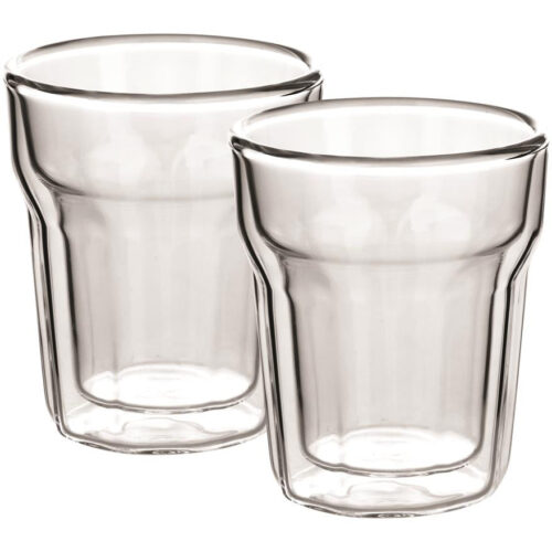 Nove Twin Wall Glass 100ml - 2 Piece Set
