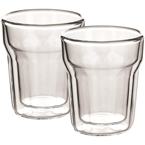Nove Twin Wall Glass 100ml - 2 Piece Set