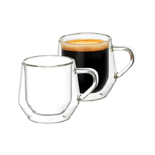 Capri Double Wall Glass 100ml 2 Piece