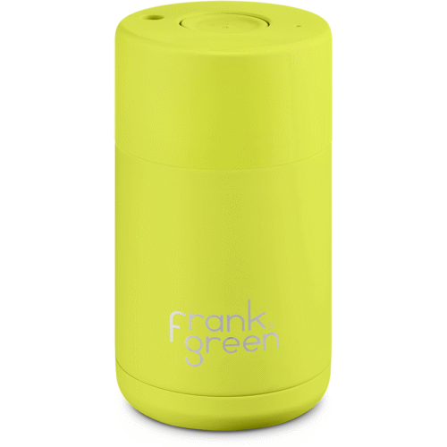 10oz Reusable Cup - Neon Yellow