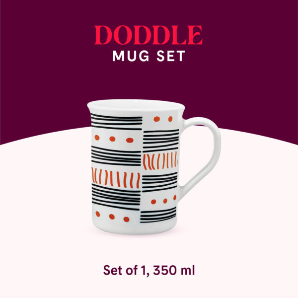 Larah by Borosil Bali Mug, 350ml