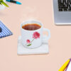 Larah by Borosil Belle Mug Set, 180ml x 12