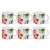 Larah by Borosil Bali Mug Set, 100ml x 6
