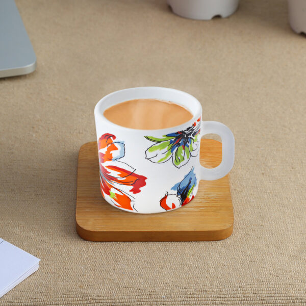 Larah by Borosil Bali Mug Set, 100ml x 6