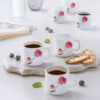 Larah by Borosil Belle Mug Set, 100ml x 6