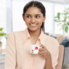Larah by Borosil Belle Mug Set, 100ml x 6