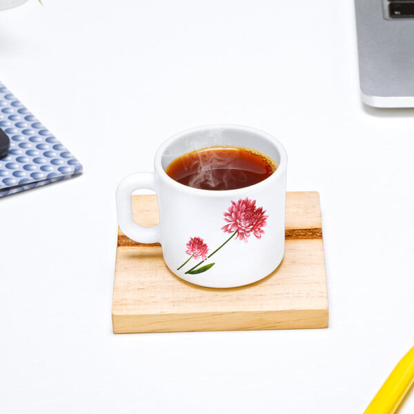 Larah by Borosil Belle Mug Set, 100ml x 6