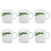 Crescent Mug Set, 100ml x 6