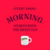 Crescent Mug Set, 100ml x 6