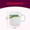 Crescent Mug Set, 180ml x 6