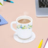 Larah by Borosil Cripper Mug Set, 240ml x 6