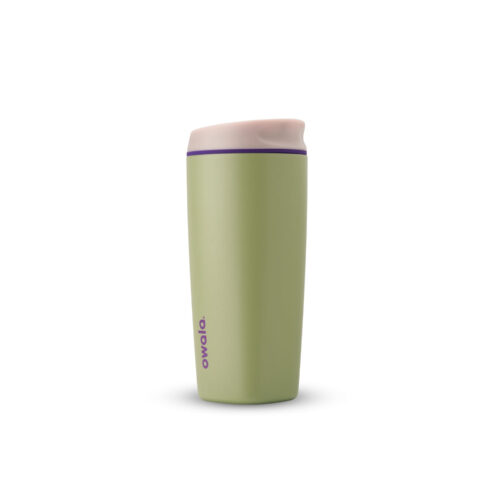 SmoothSip Stainless Steel Insulated 20oz Hip Cactus (Grey Green)