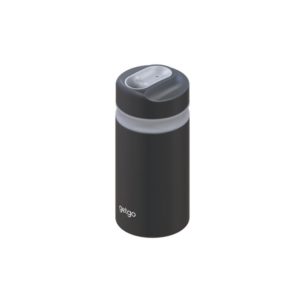 Double Wall Insulated Travel Cup 350ML Black Gift Boxed