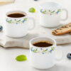 Larah by Borosil Cripper Mug Set, 240ml x 2
