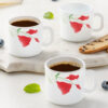 Larah by Borosil Diana Mug Set, 240ml x 2