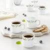 Larah by Borosil Cripper Mug Set, 240ml x 2