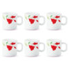 Larah by Borosil Diana Mug Set, 240ml x 2