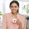 Larah by Borosil Diana Mug Set, 240ml x 2