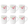 Larah by Borosil Diana Mug Set, 240ml x 2